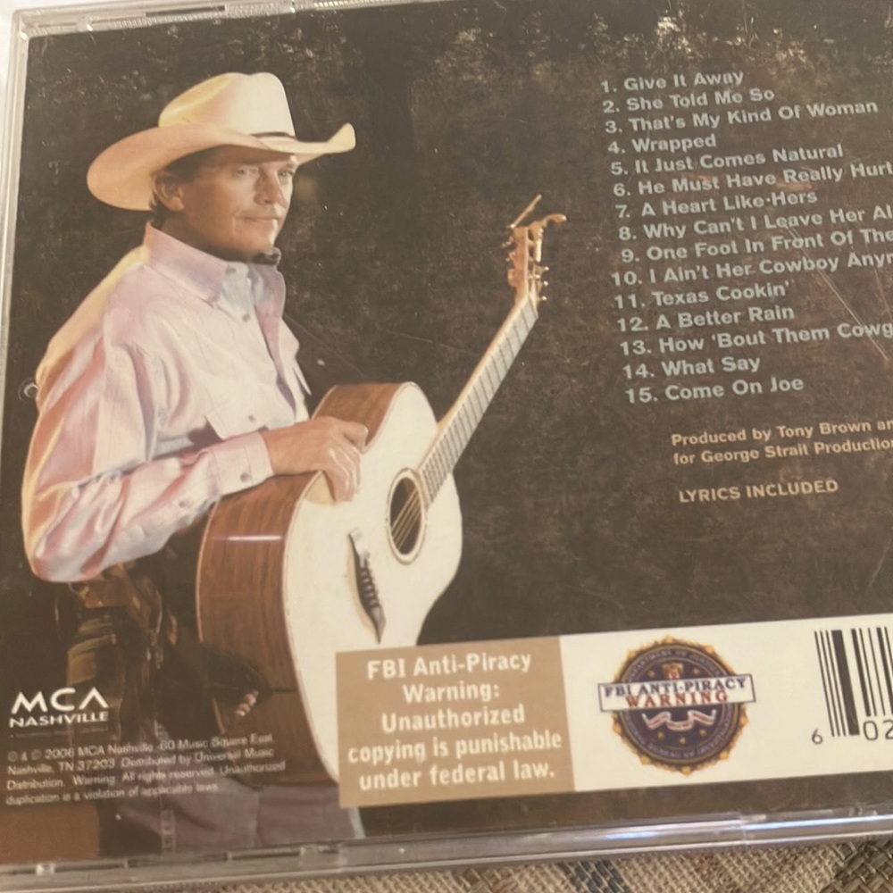 George strait cd - Picture 2 of 2
